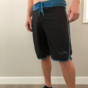 RVCA Boardshorts in 32 waist, 22” inseam